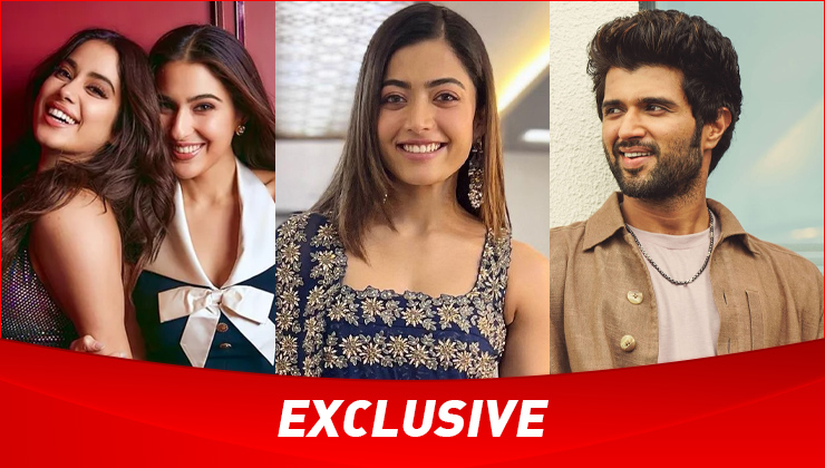 rashmika mandanna, sara ali khan, janhvi kapoor, vijay deverakonda