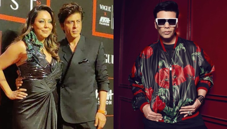 shah rukh khan, gauri khan, karan johar
