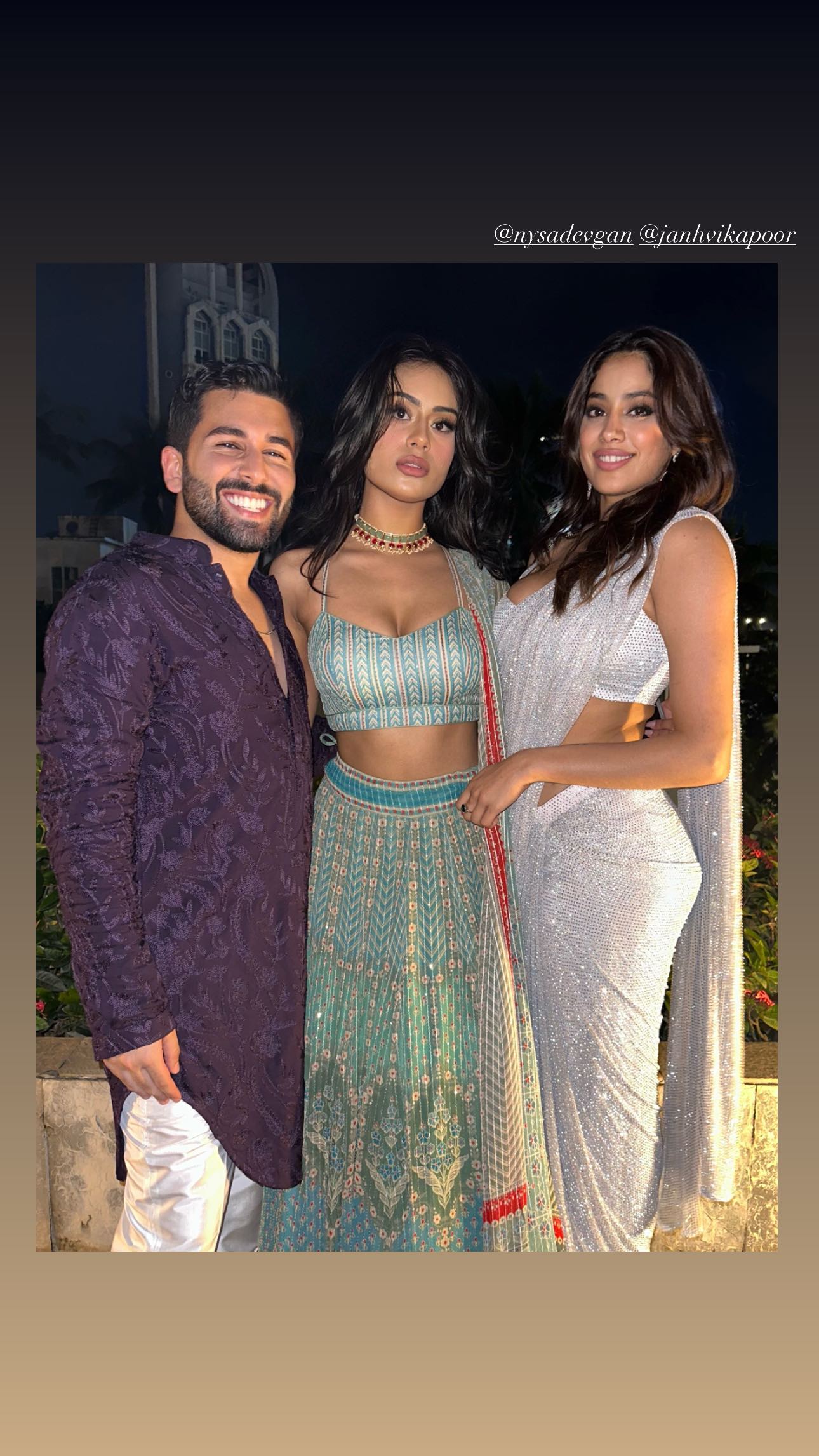 Orry, janhvi Kapoor, nysa devgan, 