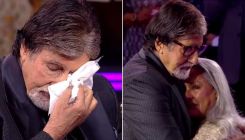 Amitabh Bachchan gets emotional, hugs Jaya Bachchan as she makes a revelation on Kaun Banega Crorepati-WATCH