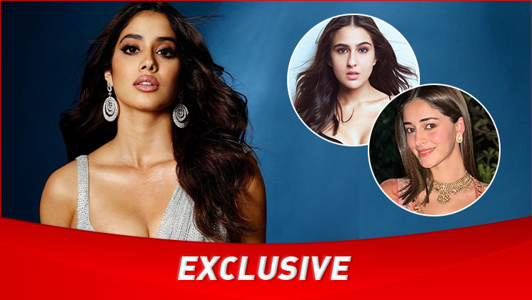 janhvi kapoor, sara ali khan, ananya panday