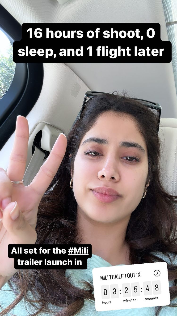 janhvi kapoor, mili trailer, mili trailer launch,
