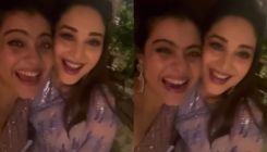 Kajol jams with Madhuri Dixit on song Dancing Queen at Manish Malhotra's pre-Diwali party-WATCH