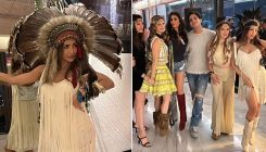 Malaika Arora steals thunder with her fancy headgear in INSIDE PICS from Sussanne Khan's birthday party