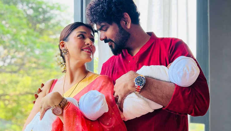 Nayanthara, Vignesh Shivan, twins