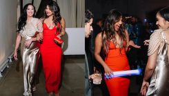 Priyanka Chopra slays in a red gown dancing at a friend's wedding party