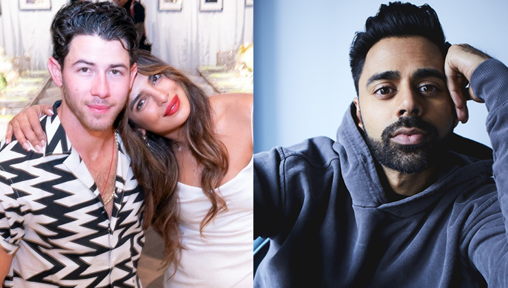priyanka chopra, nick jonas, hasan minhaj