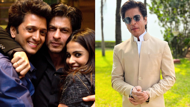 riteish deshmukh, shah rukh khan
