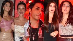 Janhvi Kapoor slays in black, Ananya Panday turns poo, Aryan Khan, Sara, Ibrahim, Shanaya and Navya attend Halloween bash