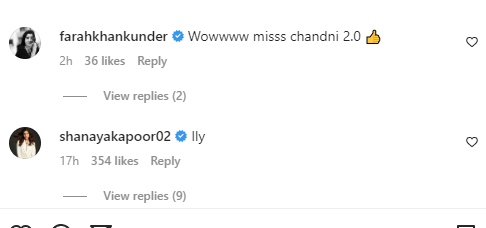 ananya panday, ananya panday instagram, farah khan, shanaya kapoor