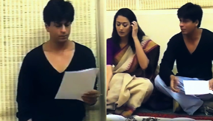 Unseen Video Of Shah Rukh Khan Rehearsing His Lines From Swades Proves Hes A Natural Watch 