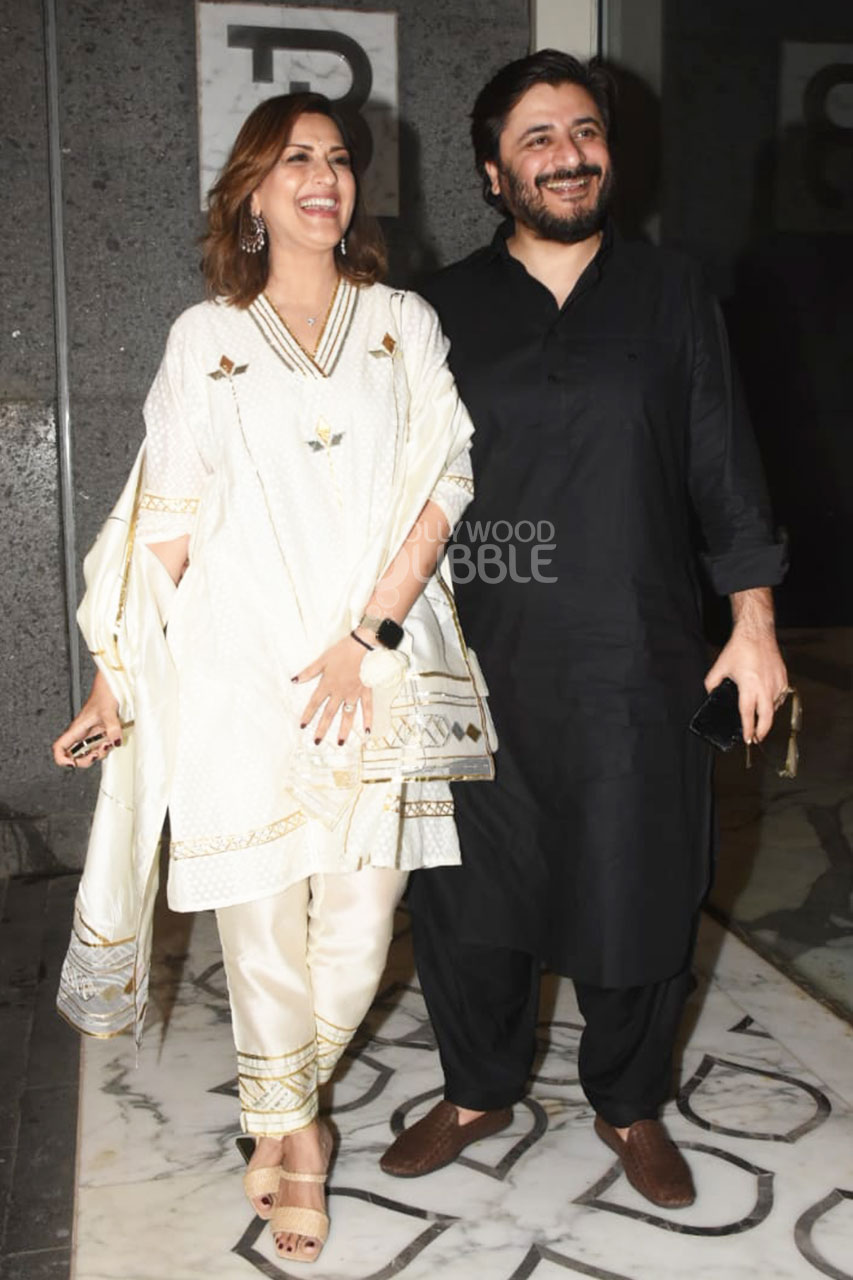 Sonali Bendre with husband Goldie Behl