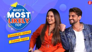 Sonakshi Sinha & Zaheer Iqbal reveal Who's Most Likely To lie being in a relationship | Blockbuster