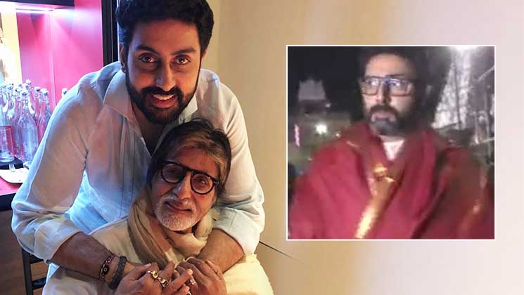 amitabh bachchan, abhishek bachchan, amitabh bachchan birthday