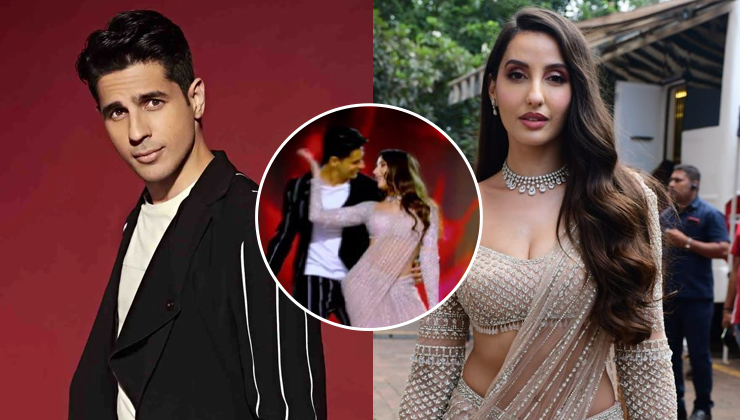 sidharth malhotra, nora fatehi, manike .thank god, jhalak dikhhla jaa