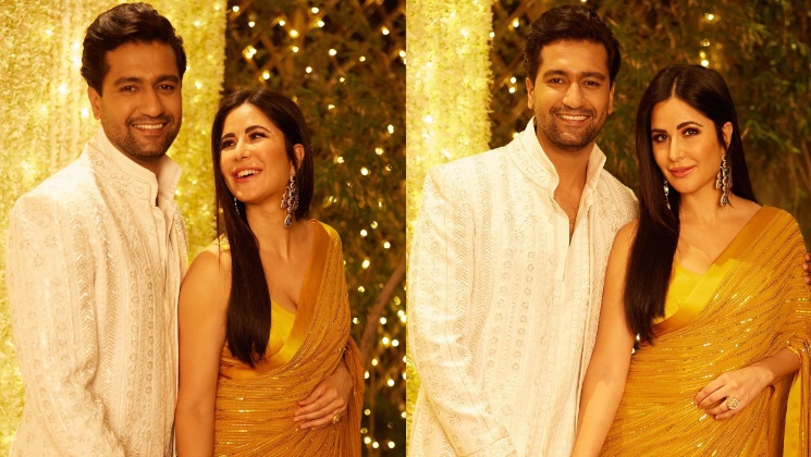 Katrina Kaif And Vicky Kaushal Look Dazzling In Ethnic Avatar - Pics ...