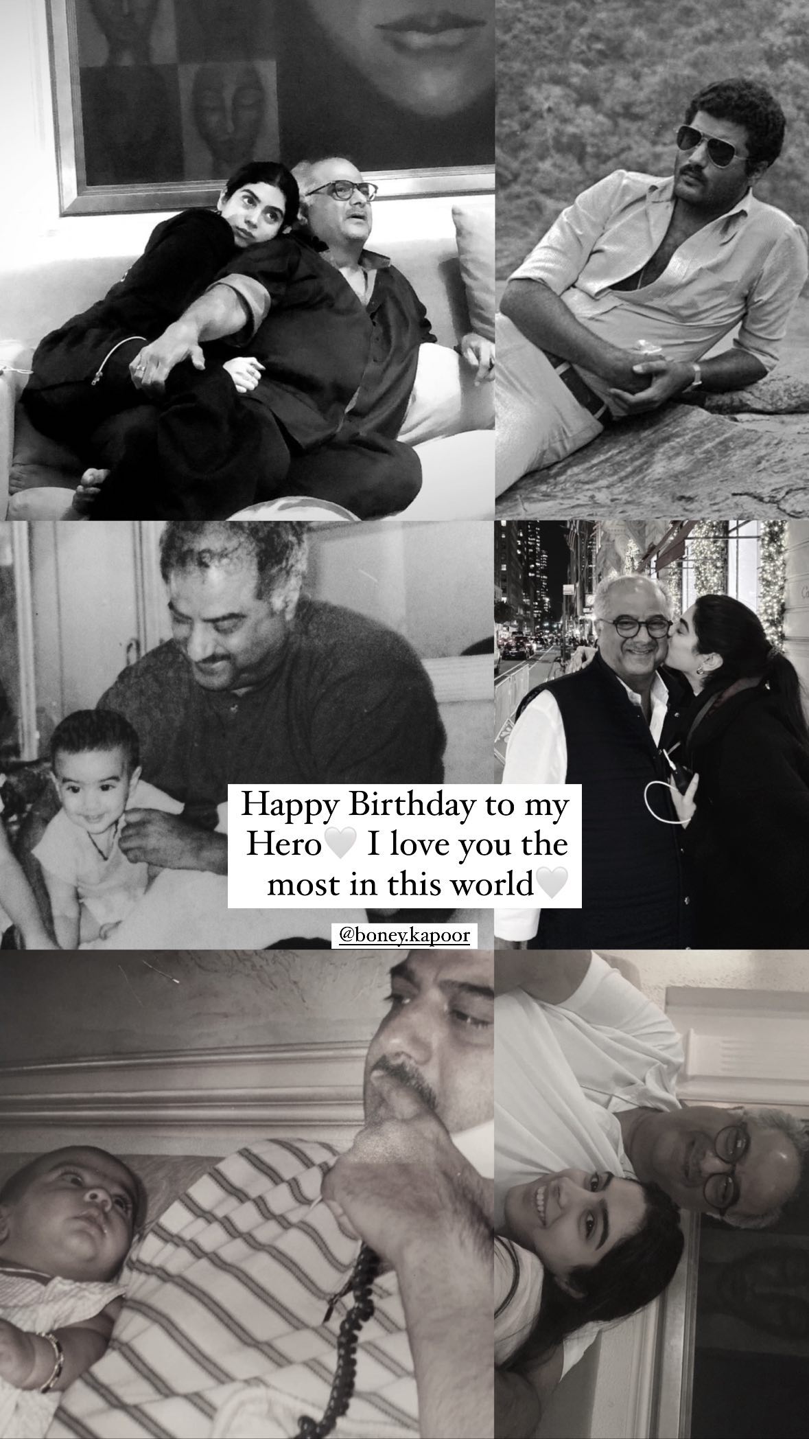 khushi kapoor, boney kapoor, janhvi kapoor