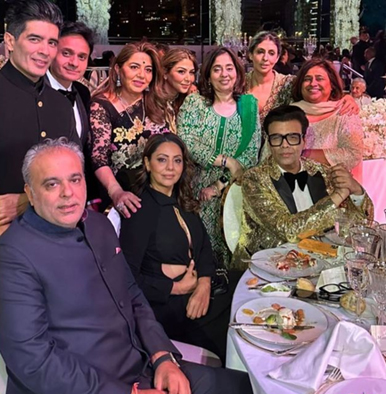 gauri khan, karan johar, shweta bachchan,