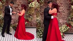 Ira Khan and Nupur Shikhare seal the deal with a kiss after exchanging rings- WATCH
