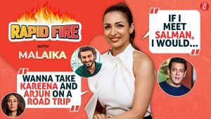 Malaika Arora's RAPID FIRE on Kareena Kapoor, Arjun Kapoor, Salman Khan, SRK, trolls & her new show