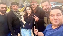 Raveena Tandon shares a group photo with her 'favourite bois' Mithun Chakraborty, Jackie Shroff, Sanjay Dutt & others-see PIC