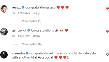 alia bhatt ranbir kapoor, alia ranbir baby girl, gal gadot, heart of stone