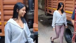 Suhana Khan opts for a cool and casual look as she makes an appearance in the city- WATCH