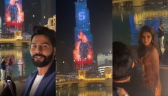 Varun Dhawan, Kriti Sanon look excited as Bhediya trailer lights up on Burj Khalifa-WATCH