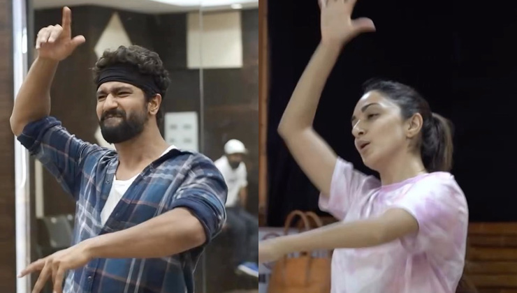 Vicky Kaushal does 'kamad tod practice' with Kiara Advani for song Bijli