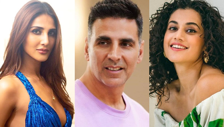 Akshay Kumar joins Vaani Kapoor & Taapsee Pannu for Khel Khel Mein