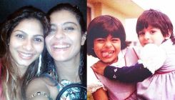 Kajol shares an unseen pic with sister Tanishaa on Children's Day and it's too cute for words