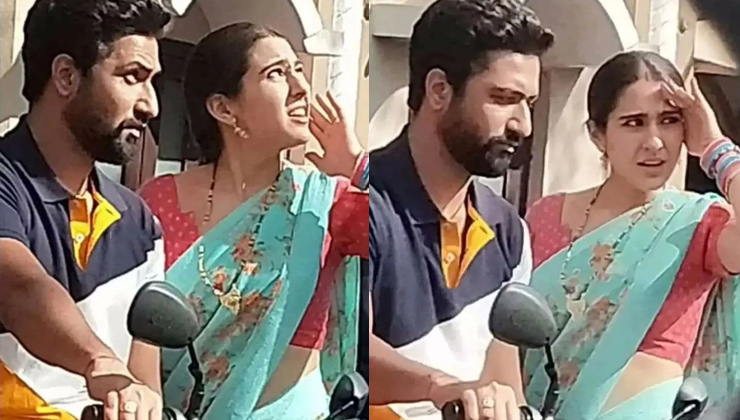 sara ali khan, vicky kaushal, sara vicky, sara ali khan pics, vicky kaushal pics, laxman utekar