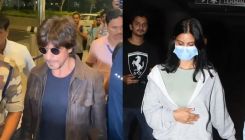 Shah Rukh Khan, Suhana Khan look cool in casuals as they get papped at Mumbai airport; view pics