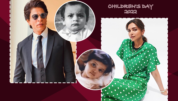 Children's Day 2022: Shah Rukh Khan to Deepika Padukone, Rare childhood celebrity photos that will make you go aww