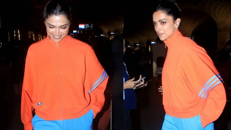 Deepika Padukone Yet Again Nails The Comfy Airport Look With A Chic Adidas  Tracksuit & No Wonder, Ranveer Singh Is Always Going Gaga Over His Lady  Love! [Watch]