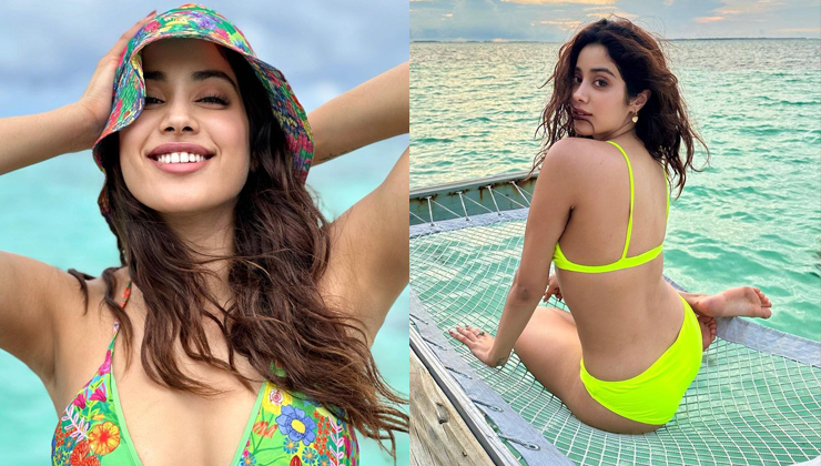 Janhvi Kapoor sets temperature soaring with breathtaking bikini photos from  Maldives