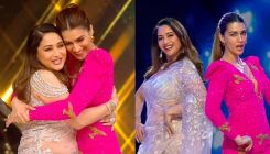 Kriti Sanon and Madhuri Dixit rocks the stage as they dance to the song Badi Mushkil-WATCH