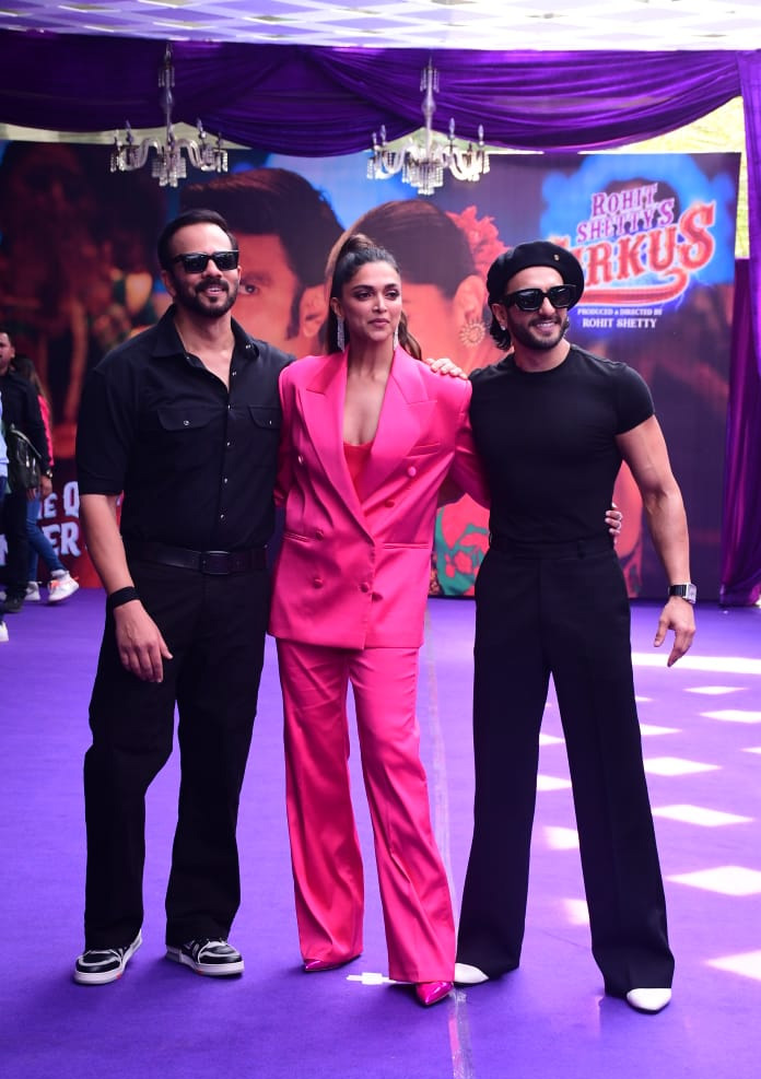 deepika padukone, ranveer singh cirkus, rohit shetty,