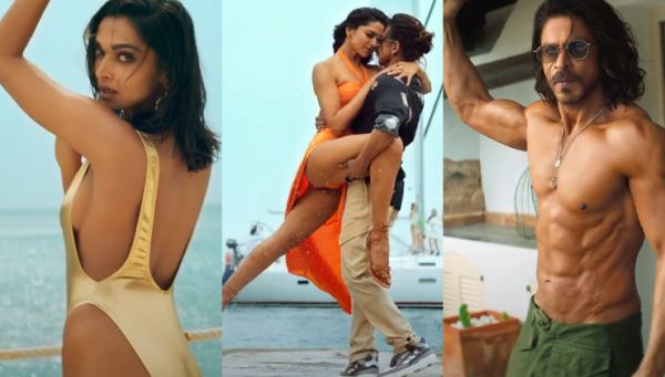 Shah Rukh Khan And Deepika Padukone Share Hot Chemistry In Pathaan Song