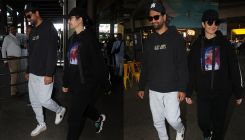 Katrina Kaif twins with Vicky Kaushal in black as they return to the city ahead of New Year-PICS