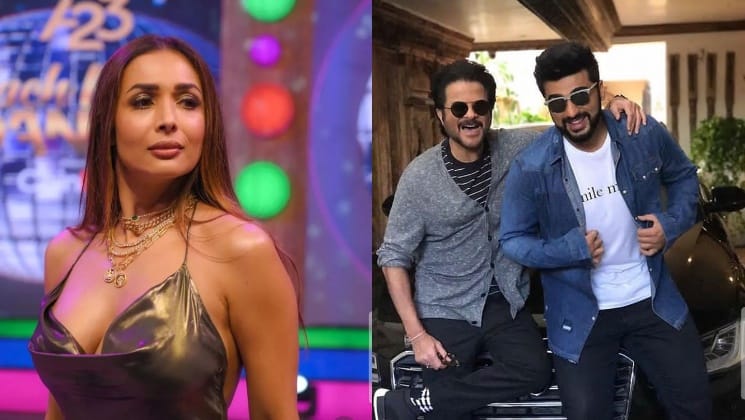 anil kapoor, arjun kapoor, malaika arora
