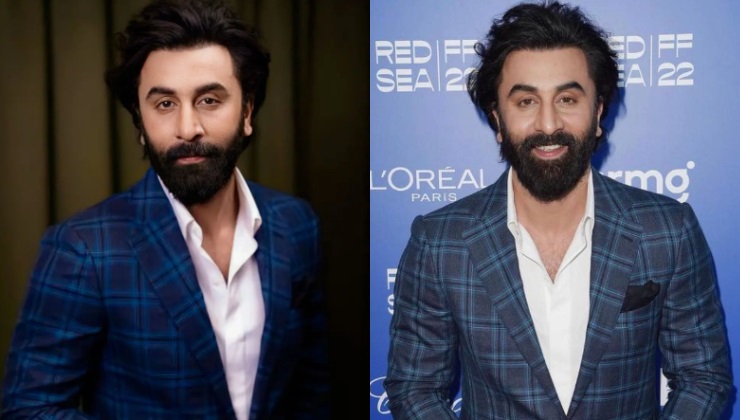 Ranbir Kapoor looks classy in his checkered blazer as he arrives at Red Sea  International Film Festival; PICS