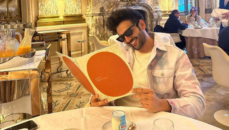kartik aaryan, kartik aaryan instagram, kartik aaryan paris vacation