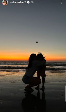 suhana khan, abram khan