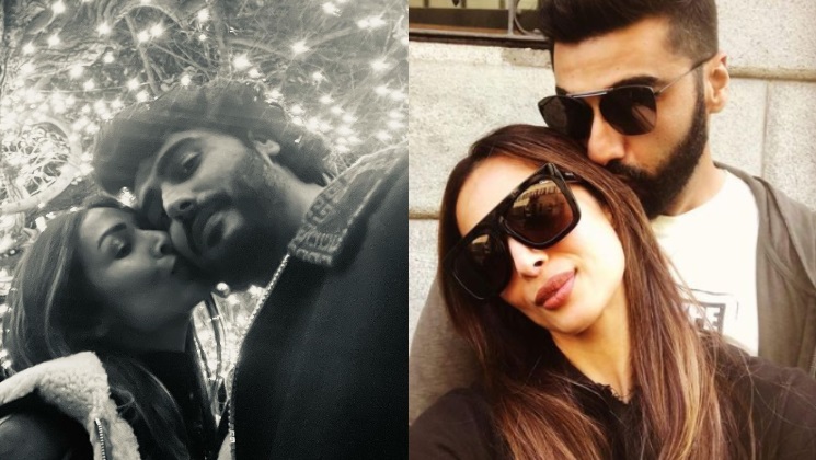 arjun kapoor, malaika arora, arjun malaika selfie, arjun malaika new year pics,