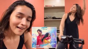 alia bhatt, tere pyaar mein, ranbir kapoor tu jhoothi main makkar song,