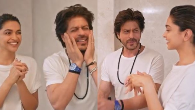 Shah Rukh Khan Gives A Glimpse Of His Skin Care Routine With Deepika 