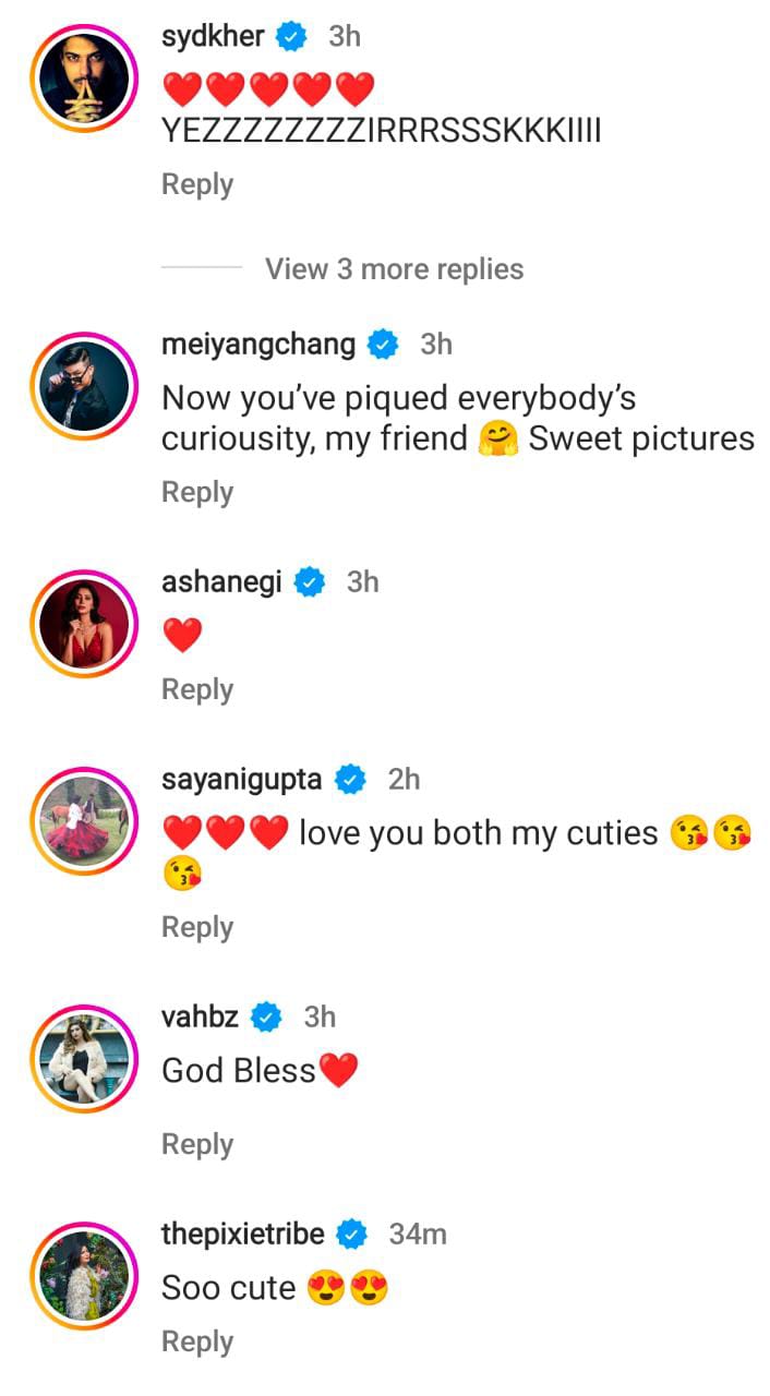 Friends-react-to-Prateiks-Insta-post-with-Priya