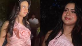 nysa devgan, nysa devgan spotted at an event, nysa devgan photos,