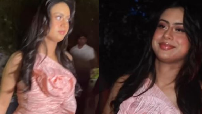 nysa devgan, nysa devgan spotted at an event, nysa devgan photos,